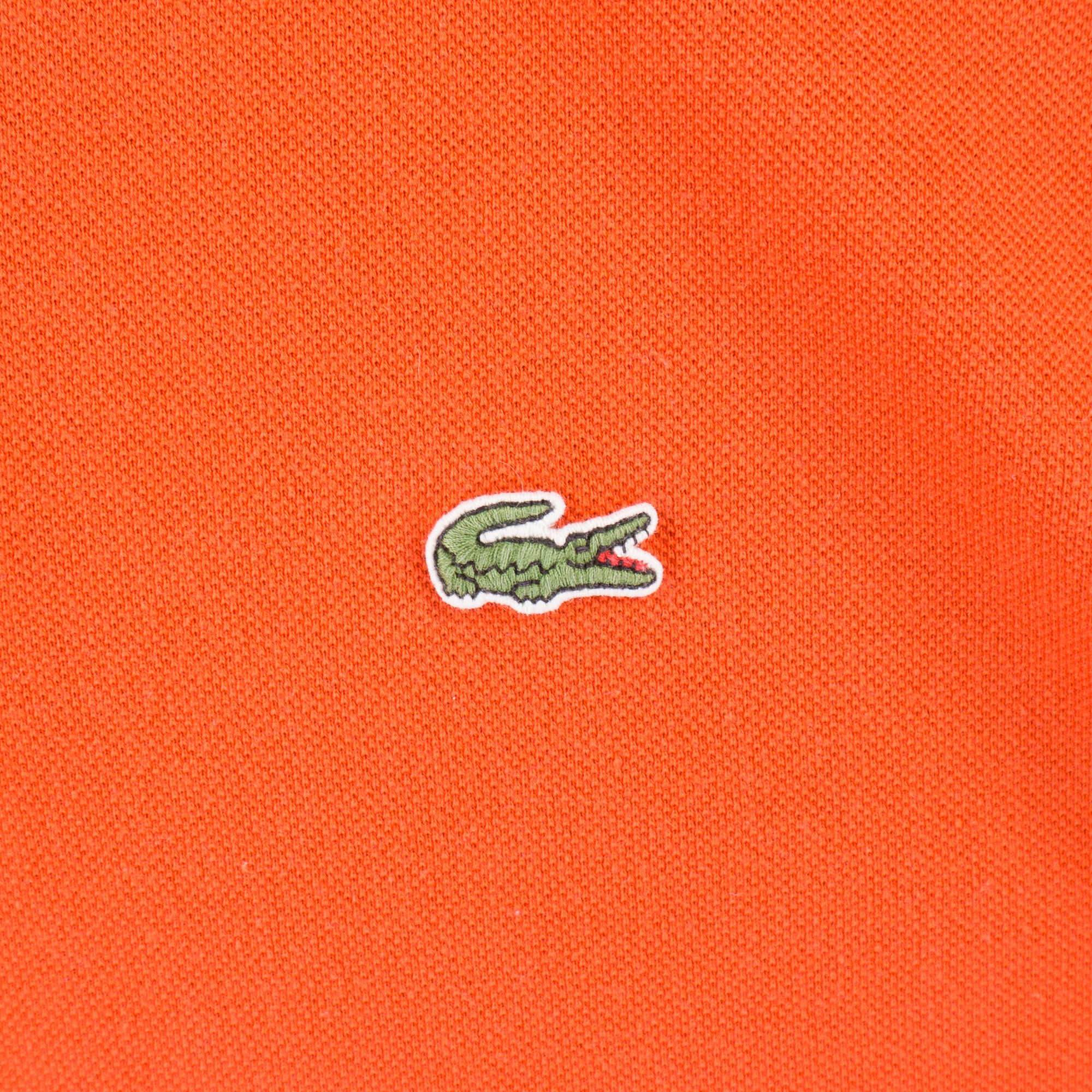 Lacoste Червена Тениска с Яка и Бродирано Лого