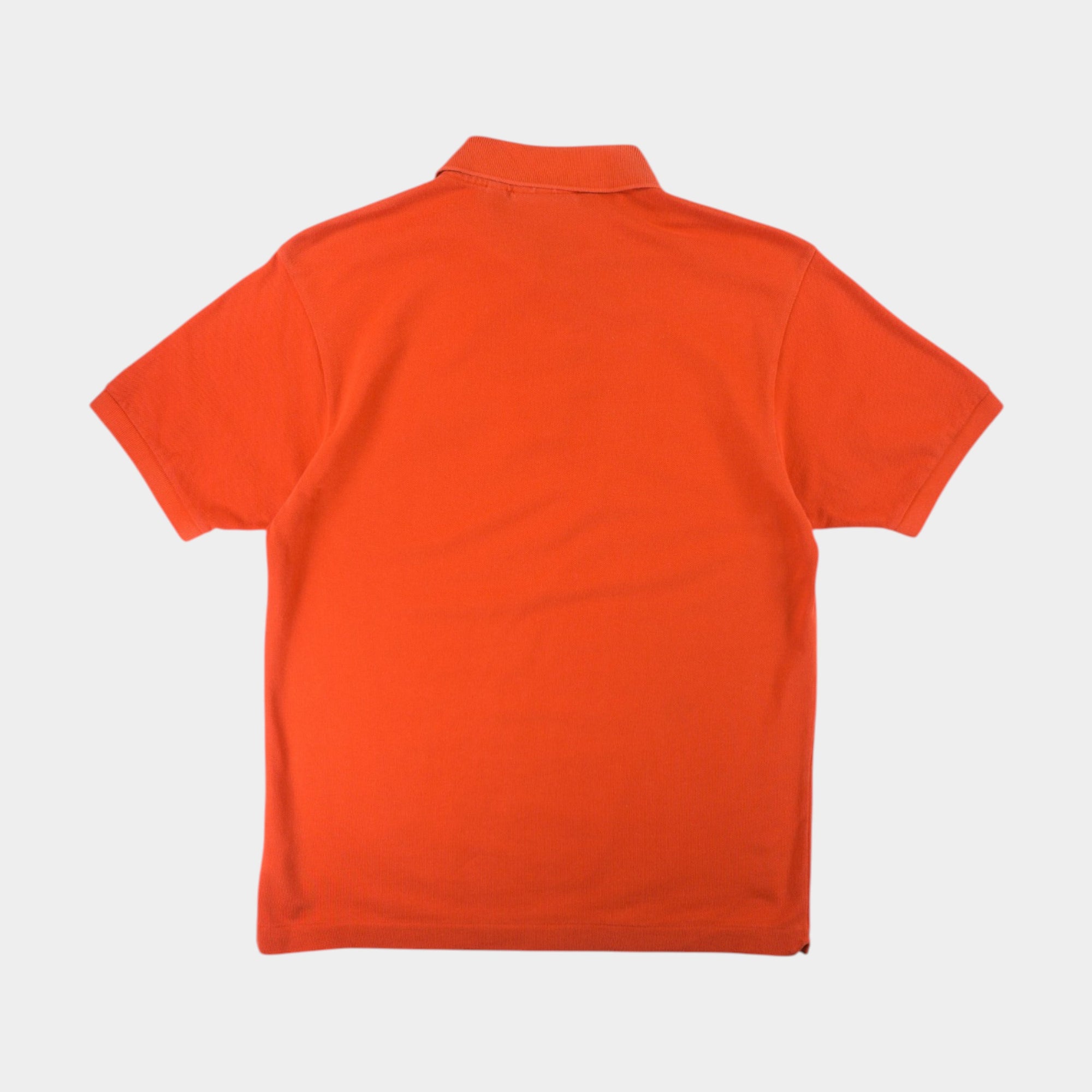 Lacoste Червена Тениска с Яка и Бродирано Лого