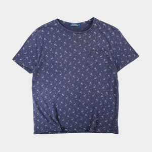 Polo Ralph Lauren Тъмно Синя Тениска с Джоб
