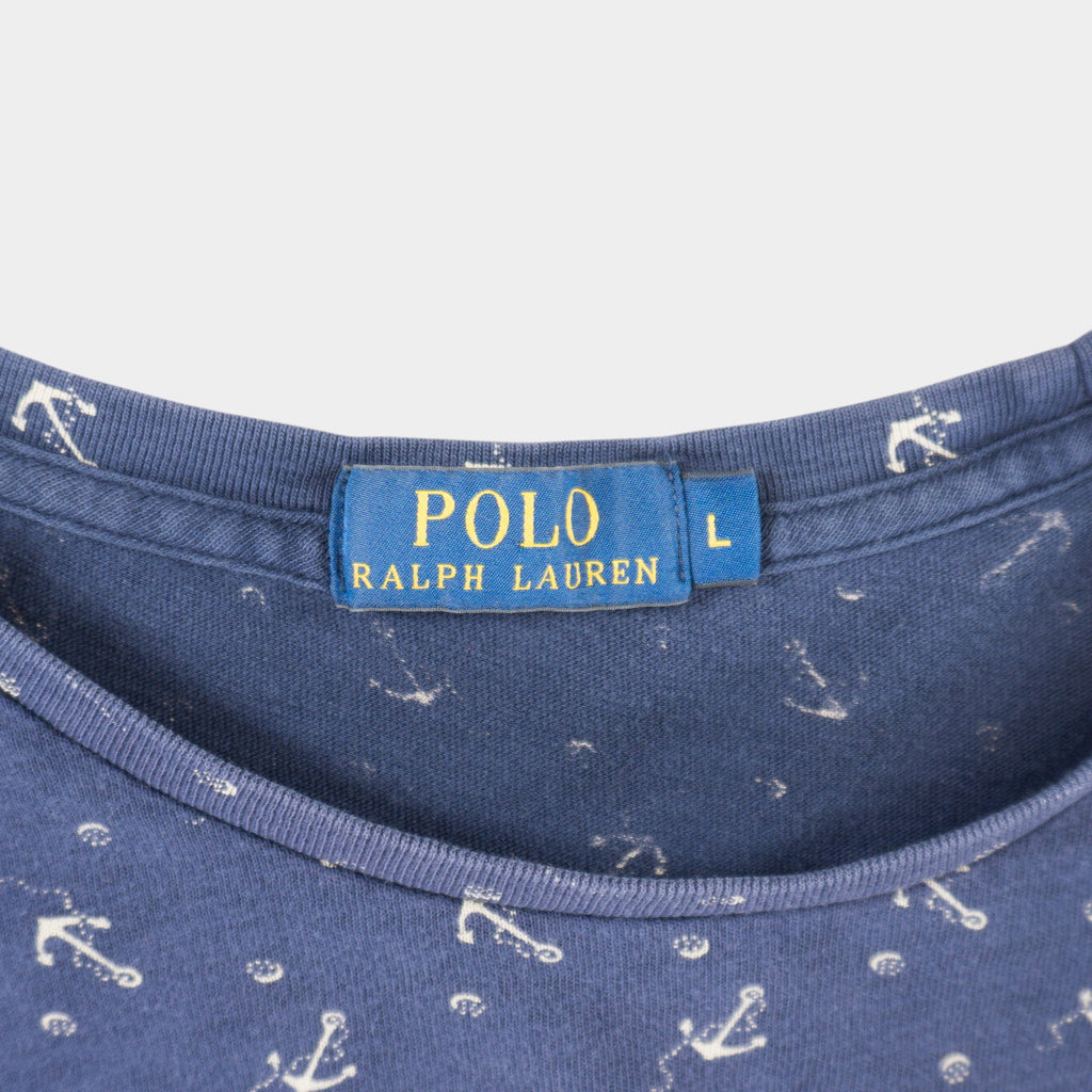 Polo Ralph Lauren Тъмно Синя Тениска с Джоб
