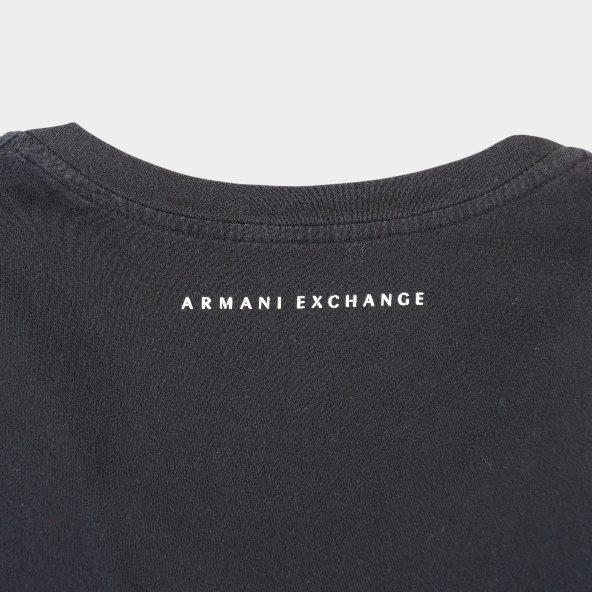 Armani Exchange Черна Тениска