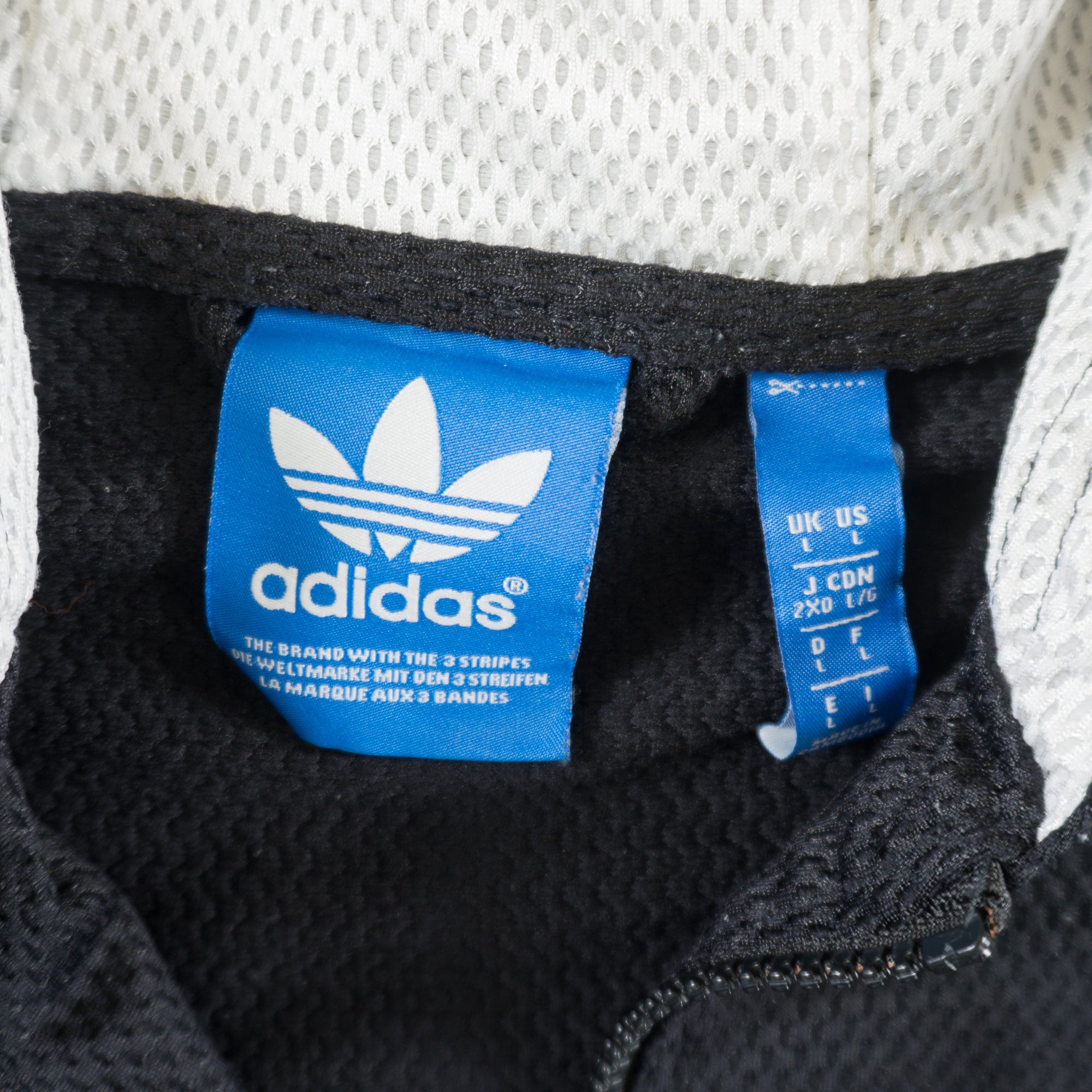 Adidas Originals Черен Елек с Качулка