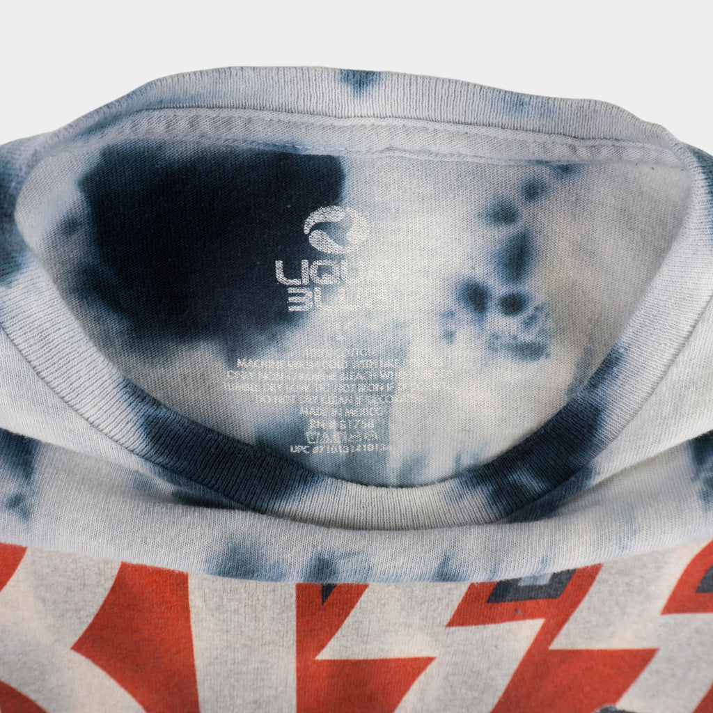 Liquid Blue x Kiss Tie-Dye Тениска с Графика