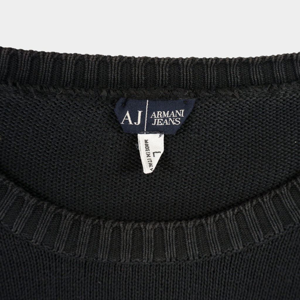 Armani Jeans Черен Пуловер