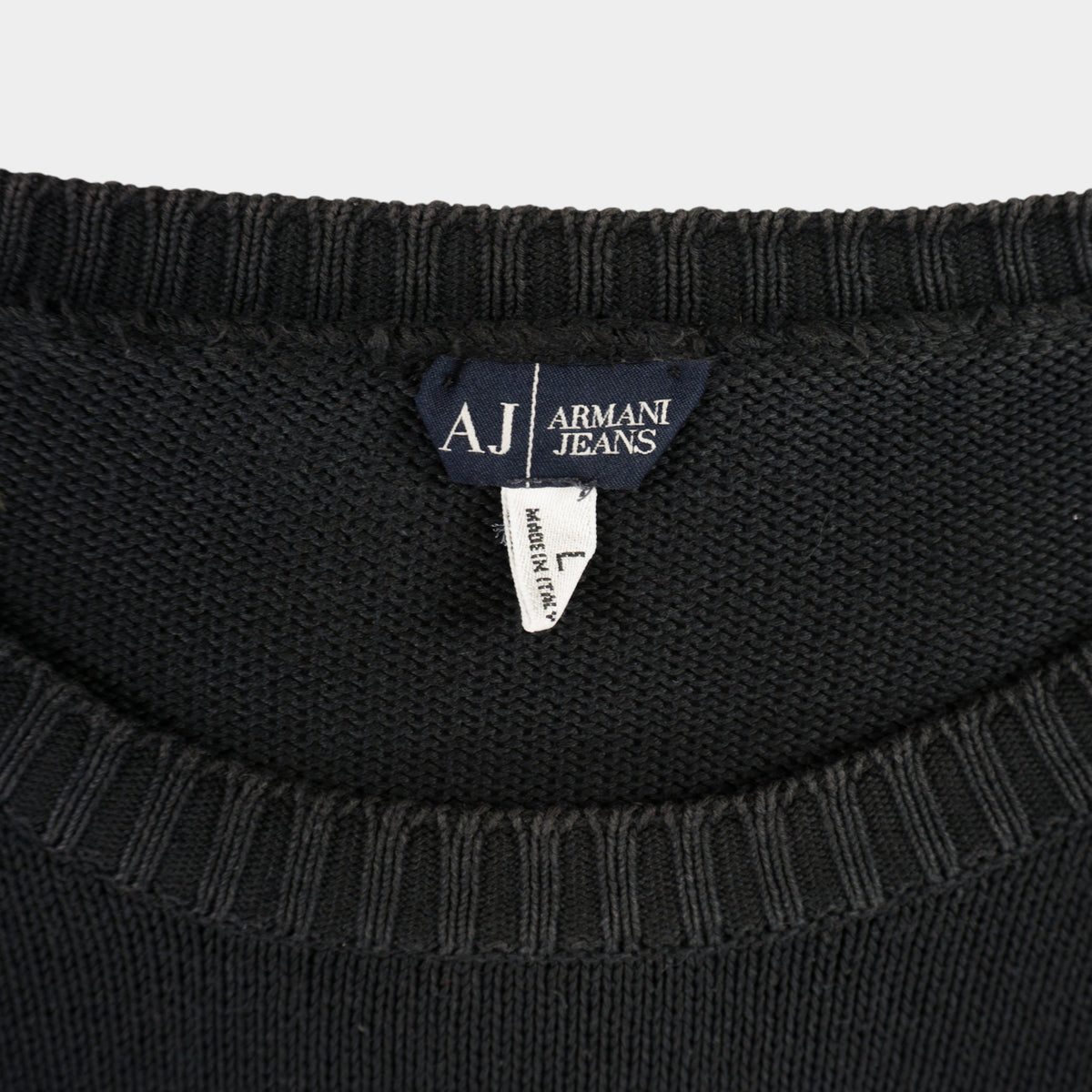 Armani Jeans Черен Пуловер