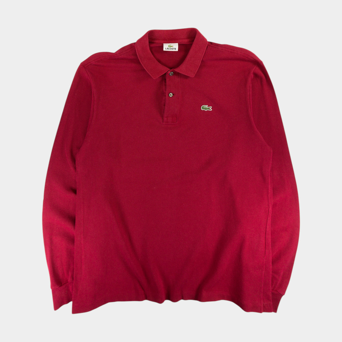 Lacoste Червена Блуза с Яка