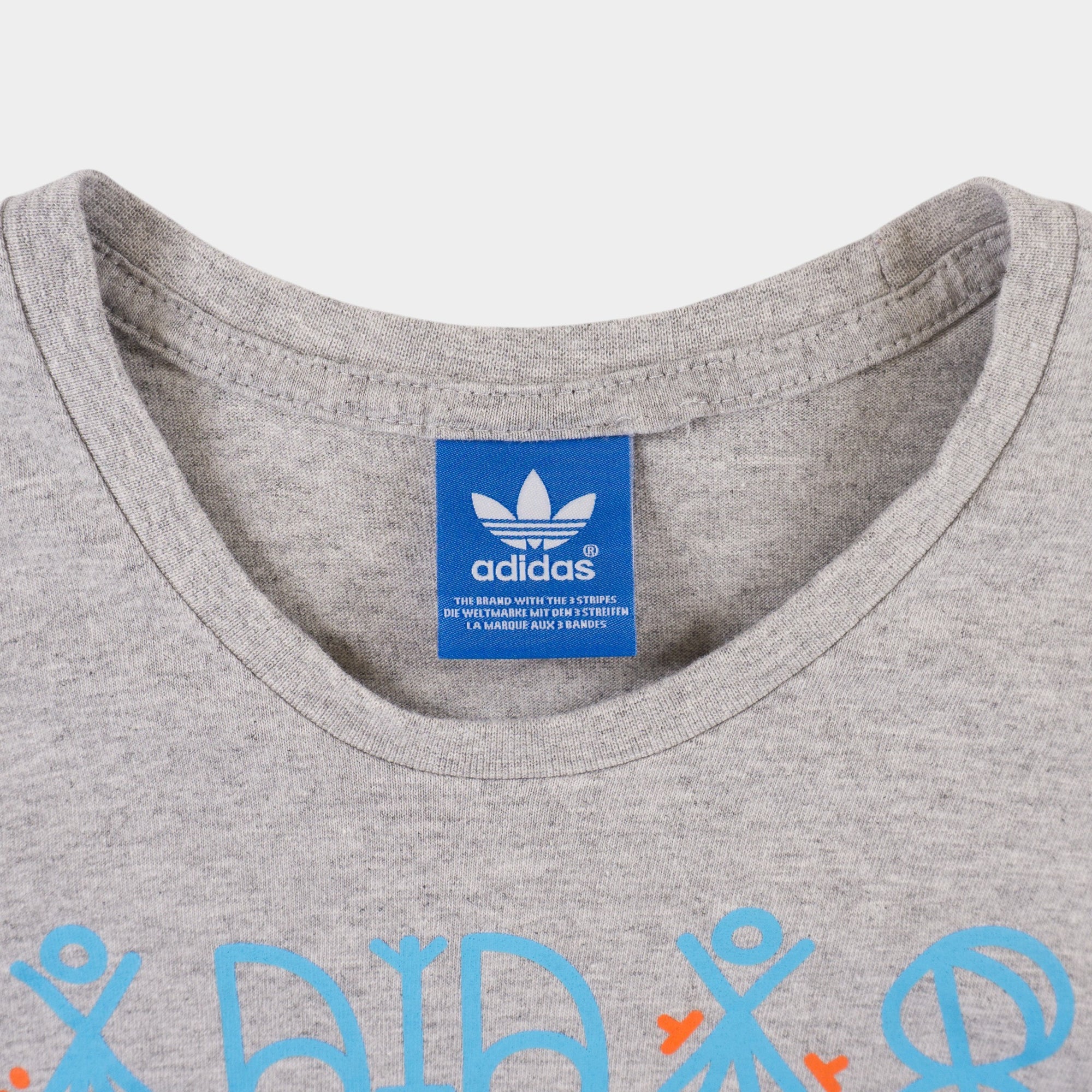 Adidas Originals Сива Тениска с Графика