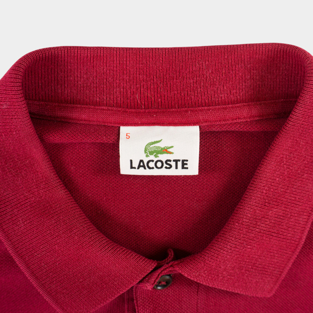 Lacoste Червена Блуза с Яка