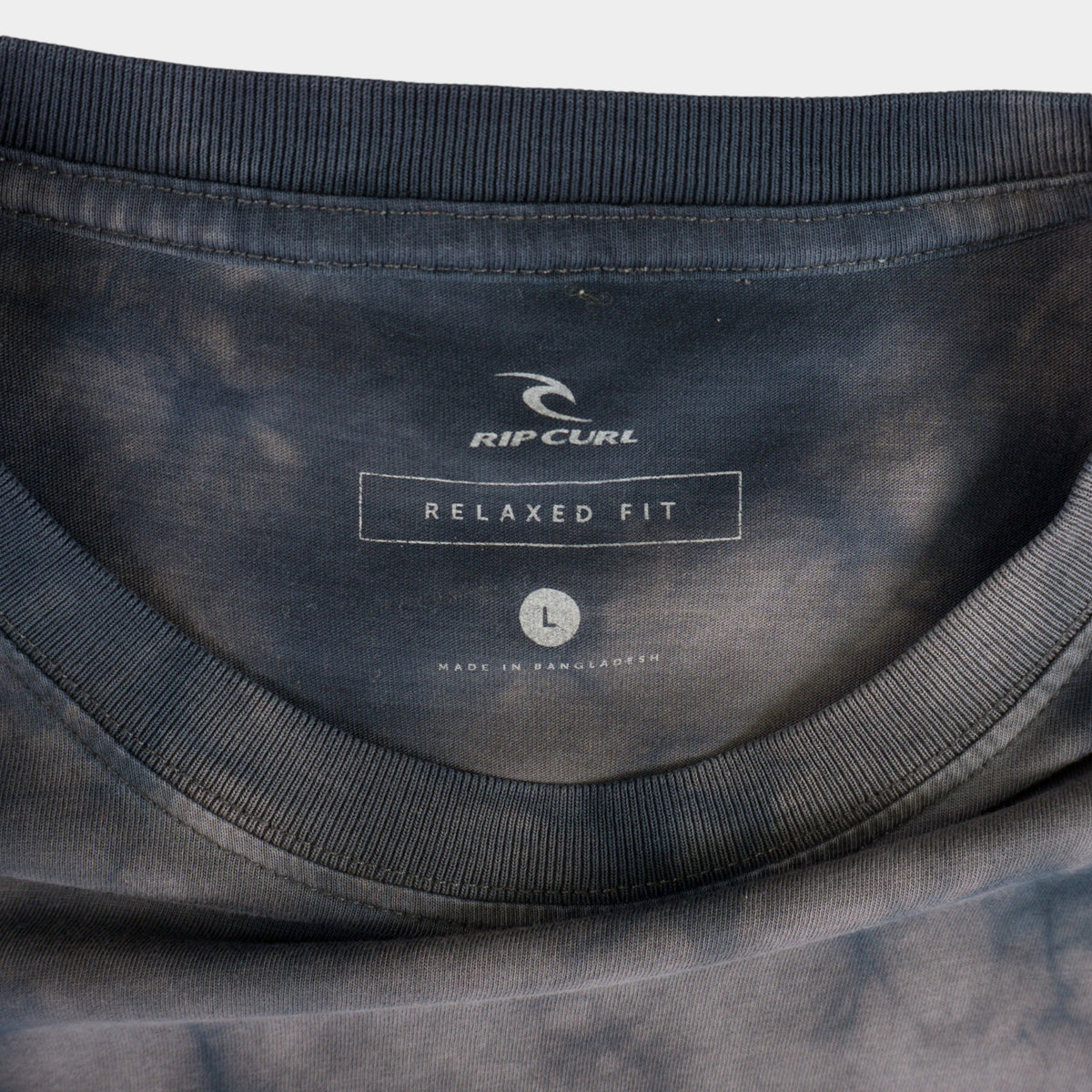 Rip Curl Tie-Dye Сива Тениска с Графика