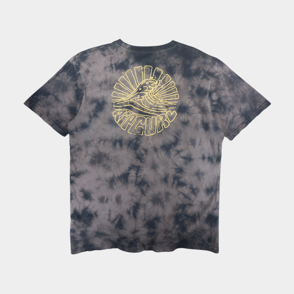 Rip Curl Tie-Dye Сива Тениска с Графика