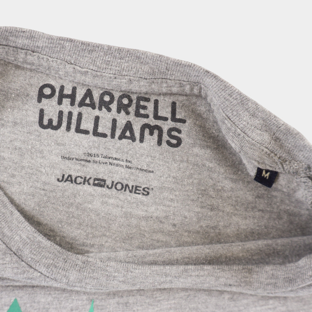 Jack & Jones X Pharrell Williams Сива Тениска с Графика