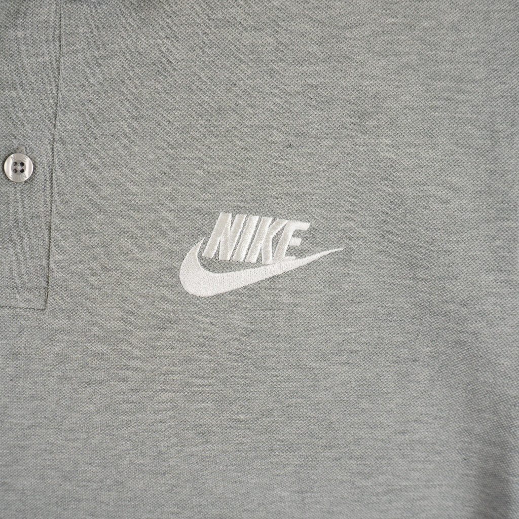 Nike Сива Тениска с Яка