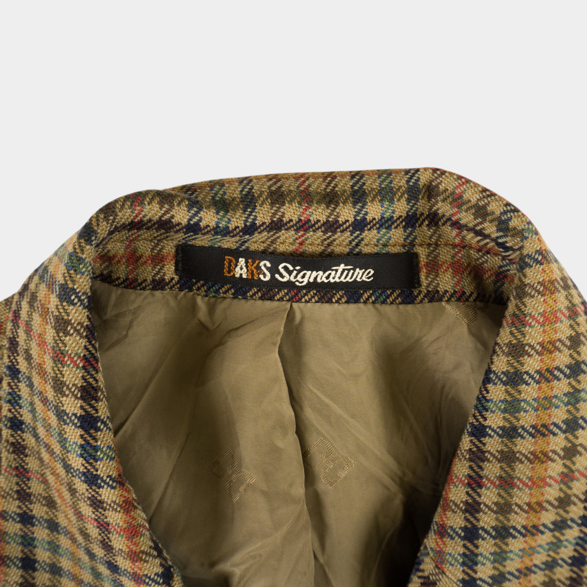 Daks Signature Винтидж 90-те Карирано Сако