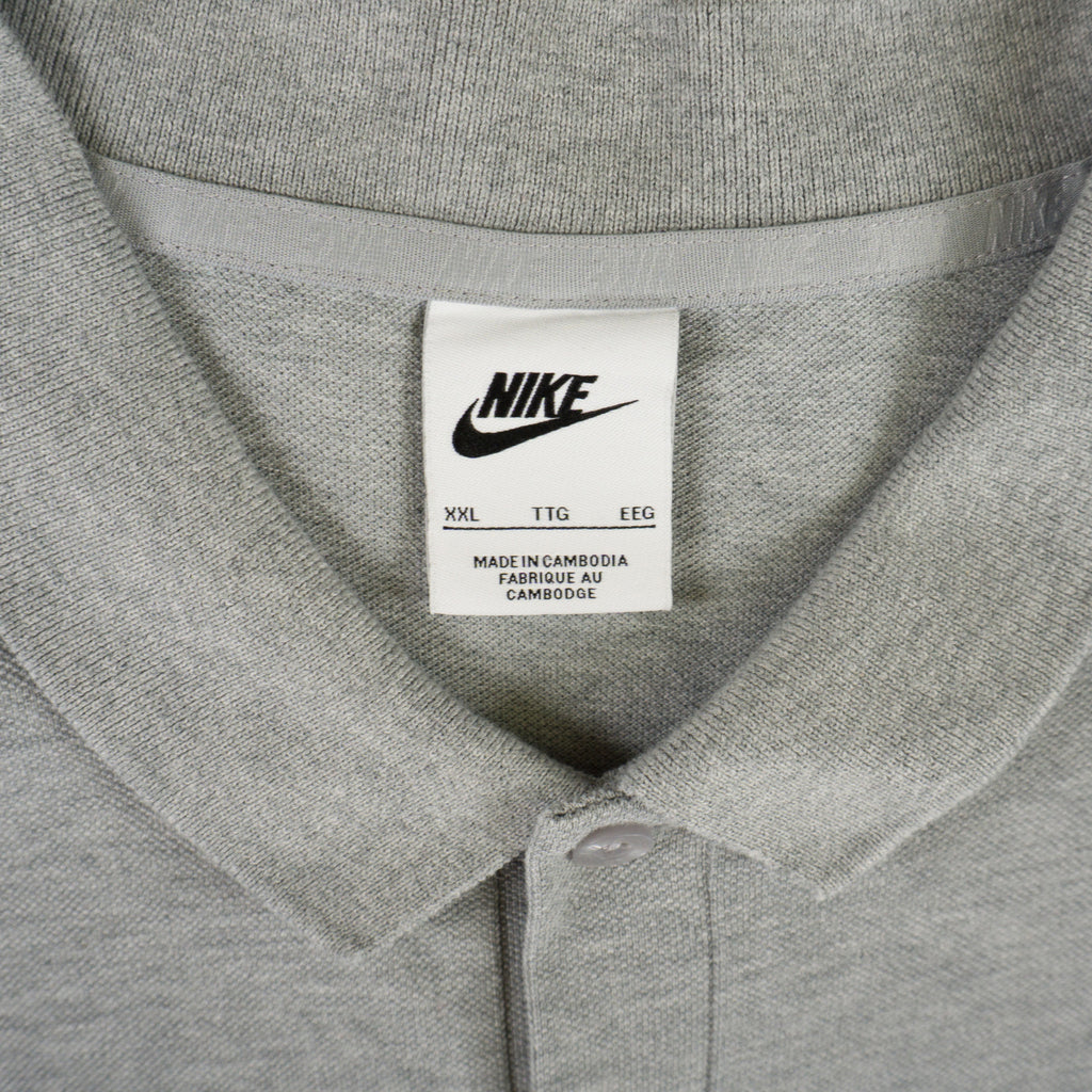 Nike Сива Тениска с Яка