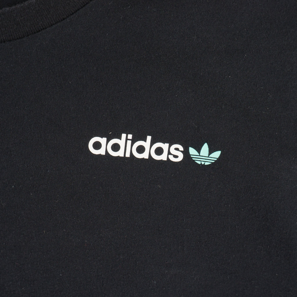 Adidas Originals Черна Тениска с Графика