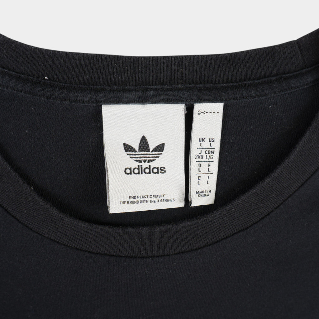 Adidas Originals Черна Тениска с Графика