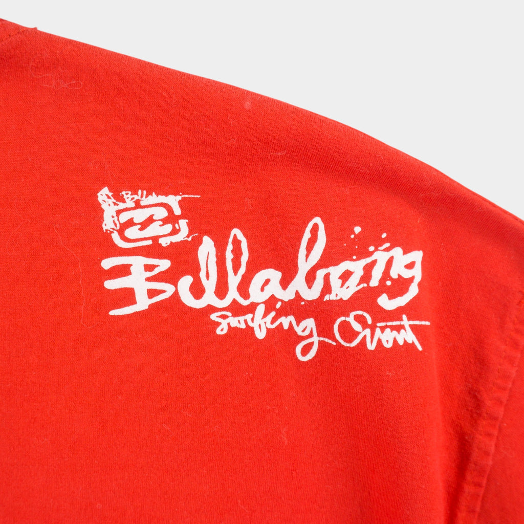 Billabong Y2K Червена Тениска