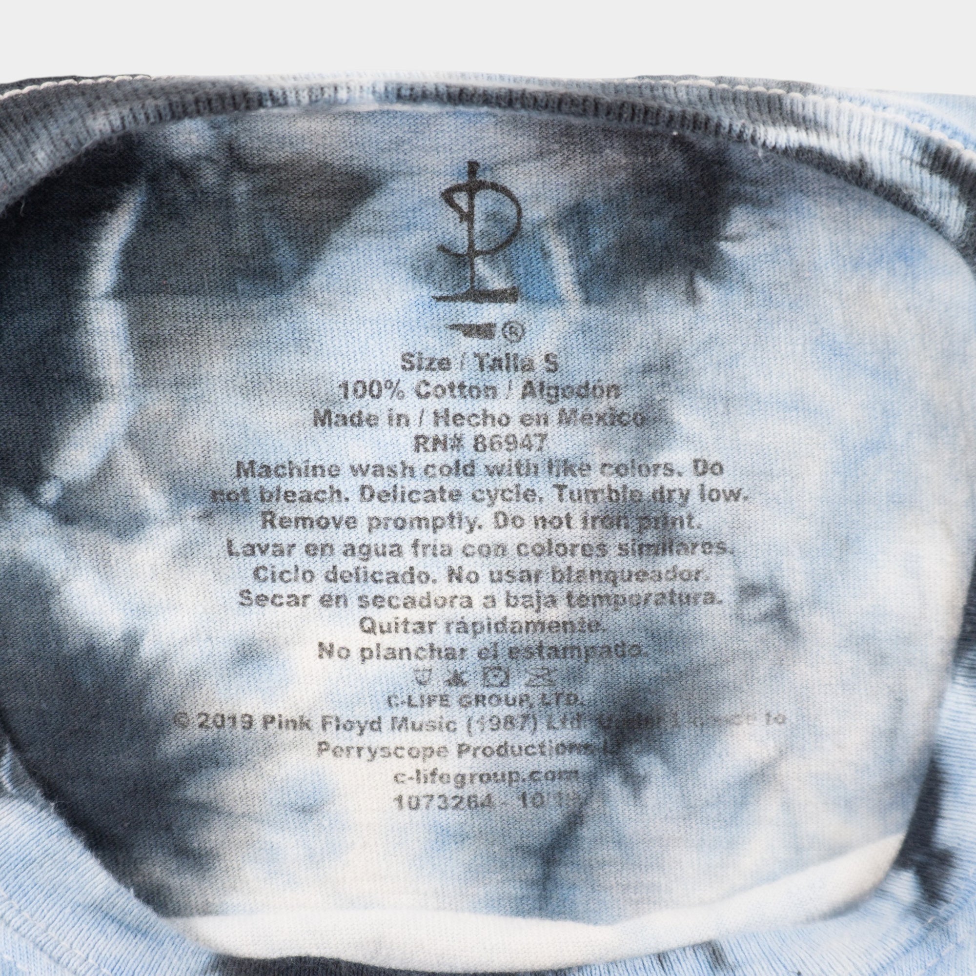 Pink Floyd Tie-Dye Тениска с Графика