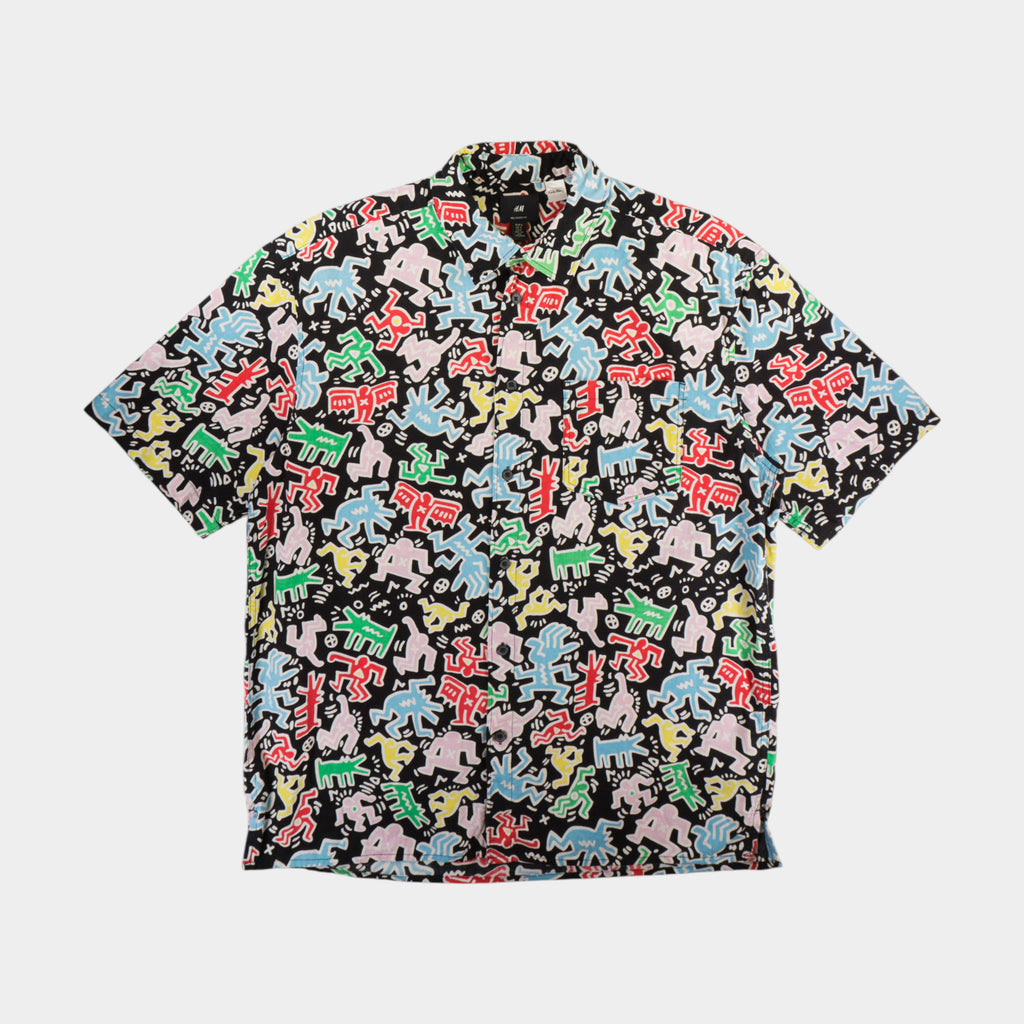 H&M X Keith Haring Риза с Къс Ръкав