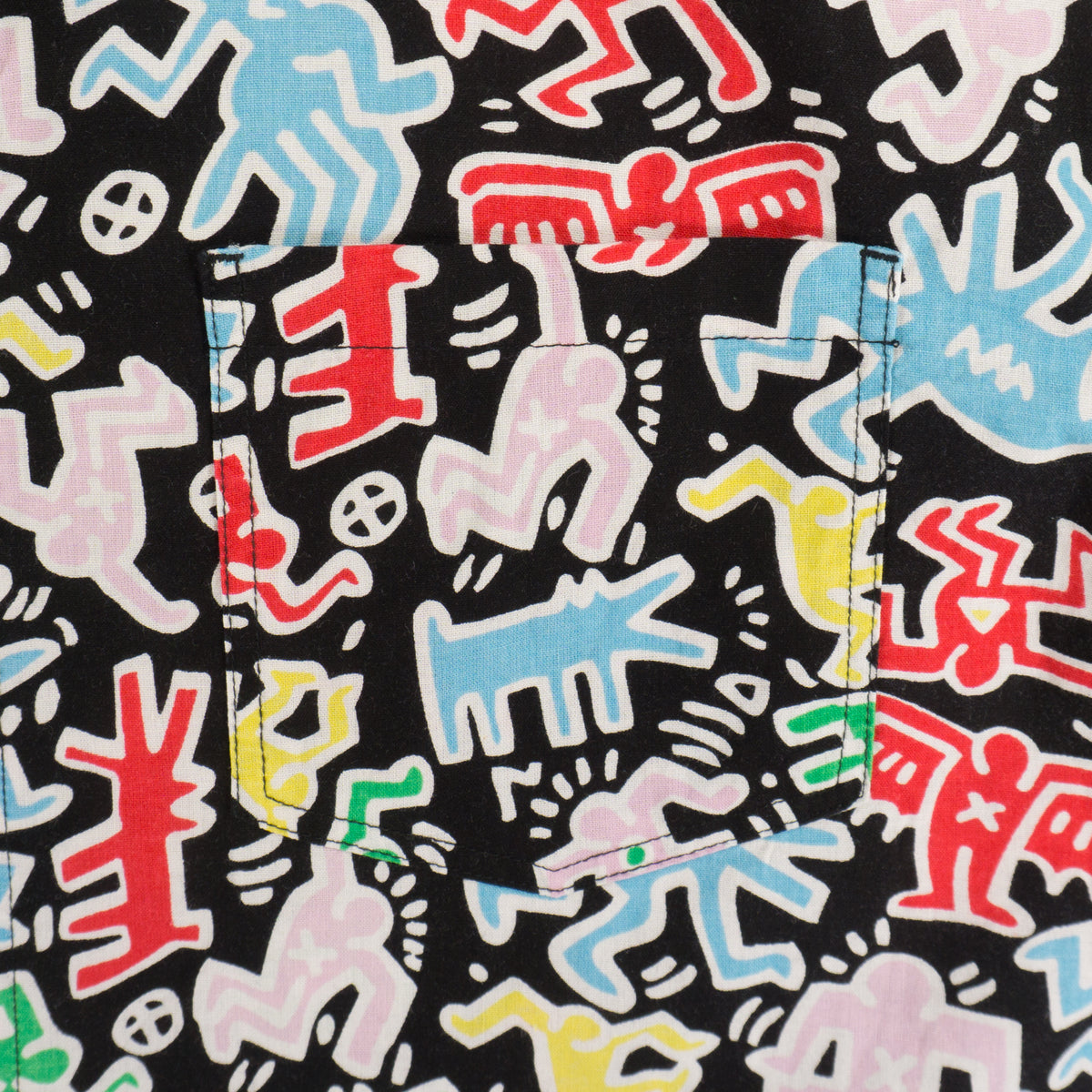 H&M X Keith Haring Риза с Къс Ръкав