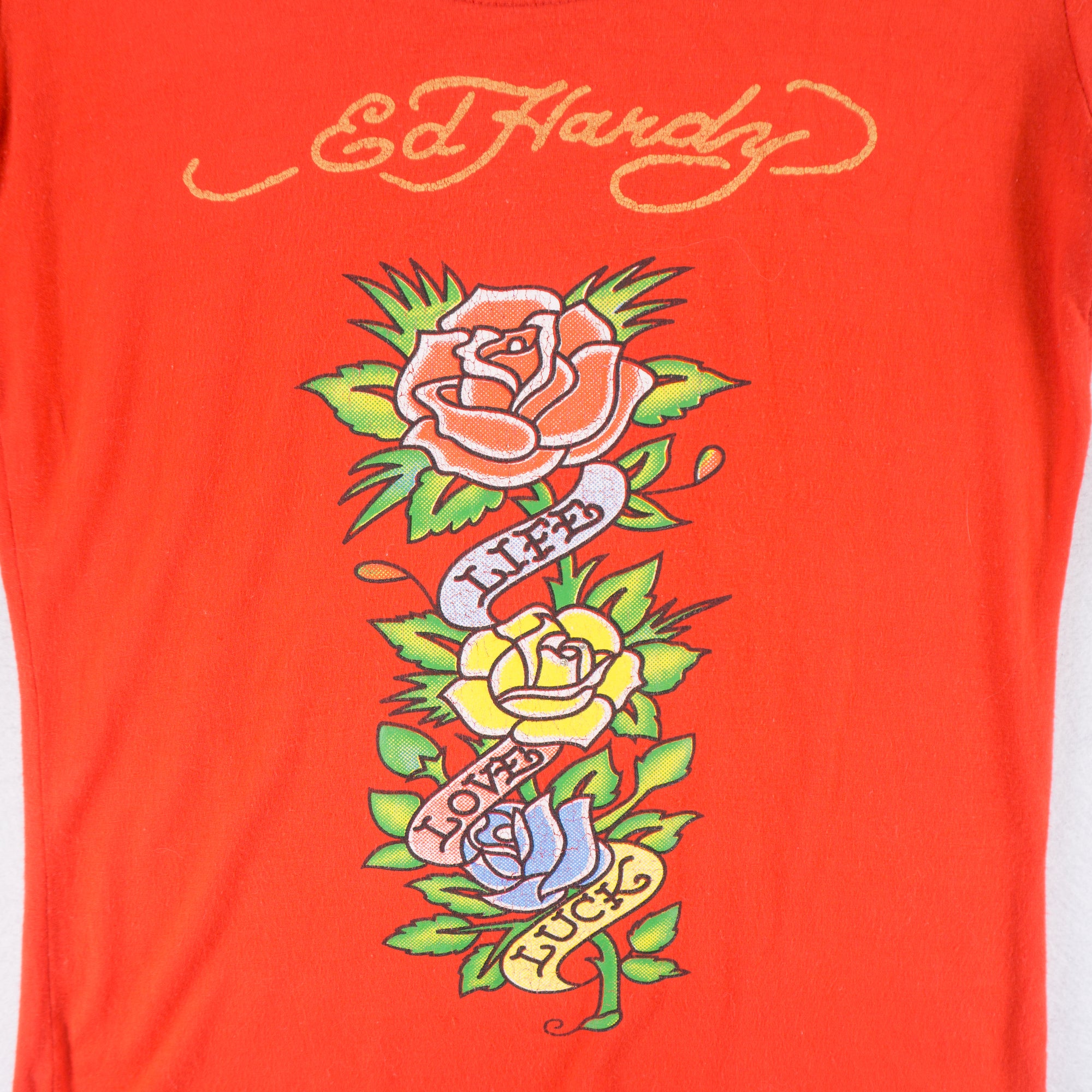 Ed Hardy Y2K Червена Тениска