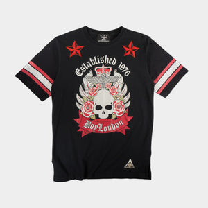 Boy London Черна Тениска с Графика