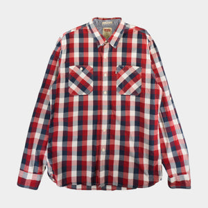 Levi’s Червена Карирана Риза с Дълъг Ръкав