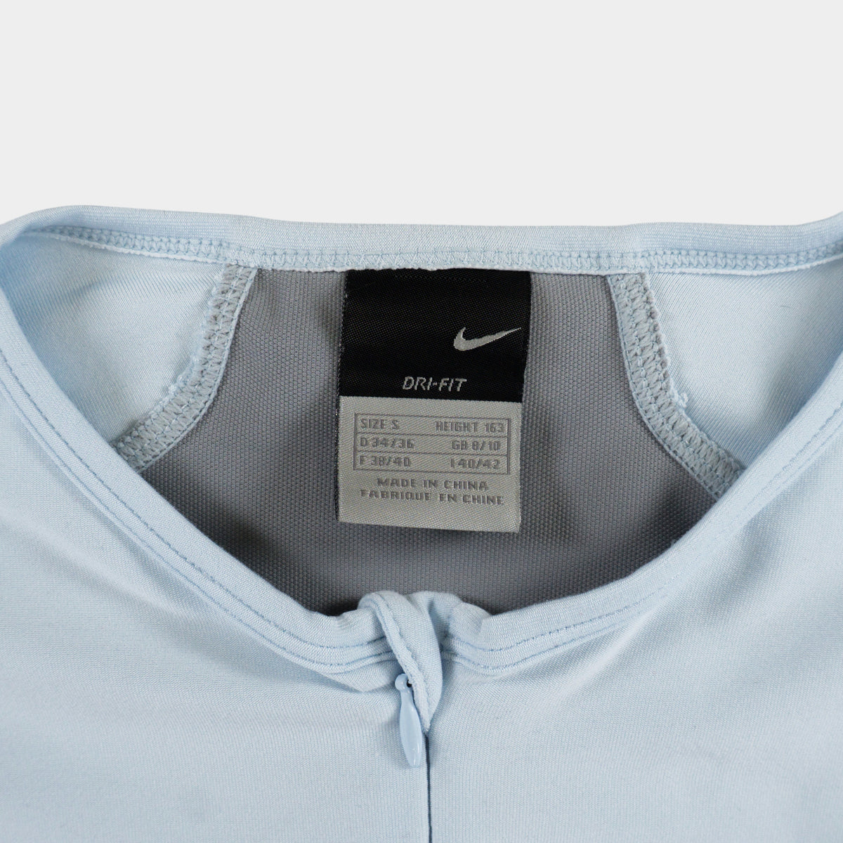 Nike Dri-Fit Винтидж 2000-те Синя Тениска