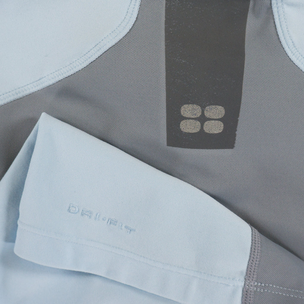 Nike Dri-Fit Винтидж 2000-те Синя Тениска