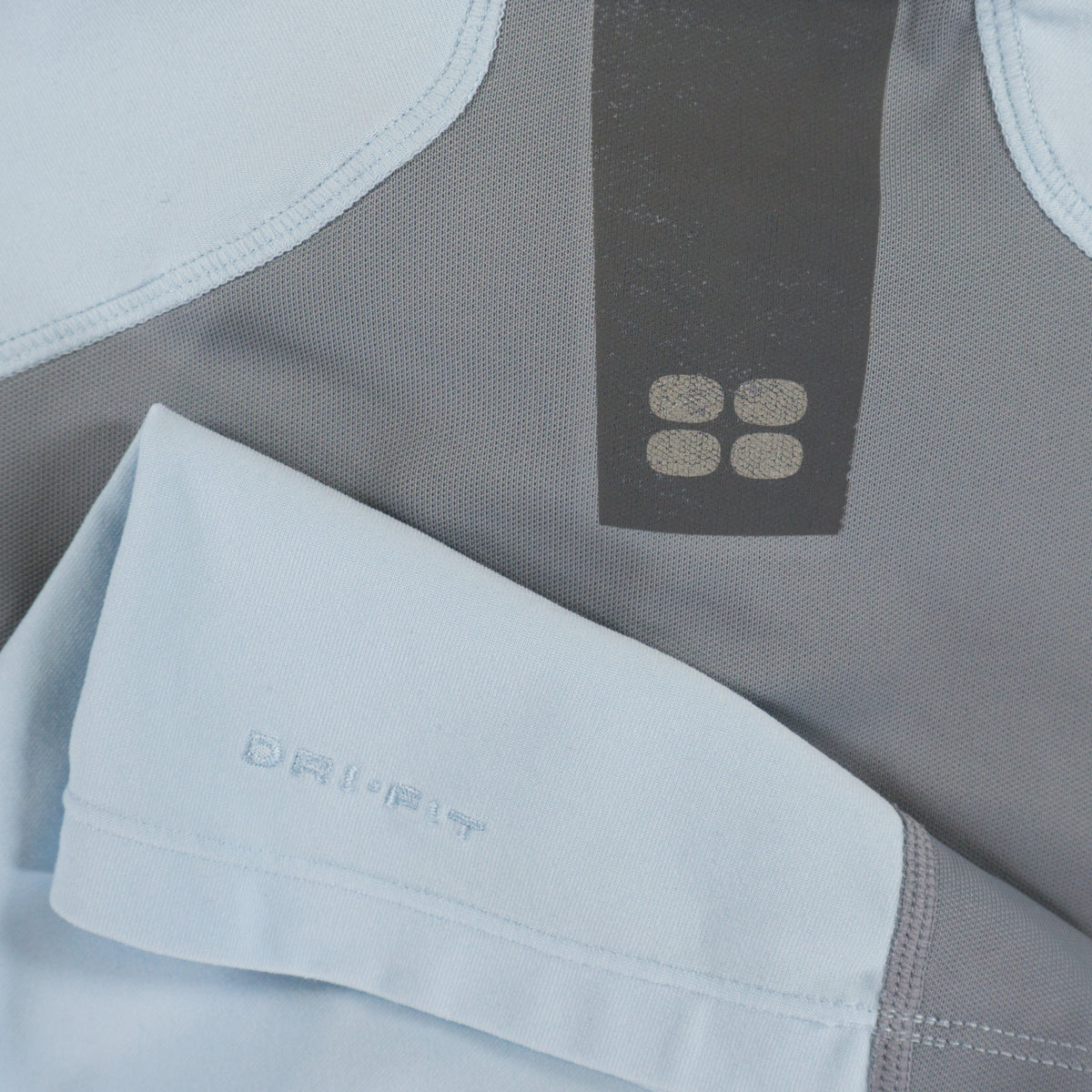 Nike Dri-Fit Винтидж 2000-те Синя Тениска