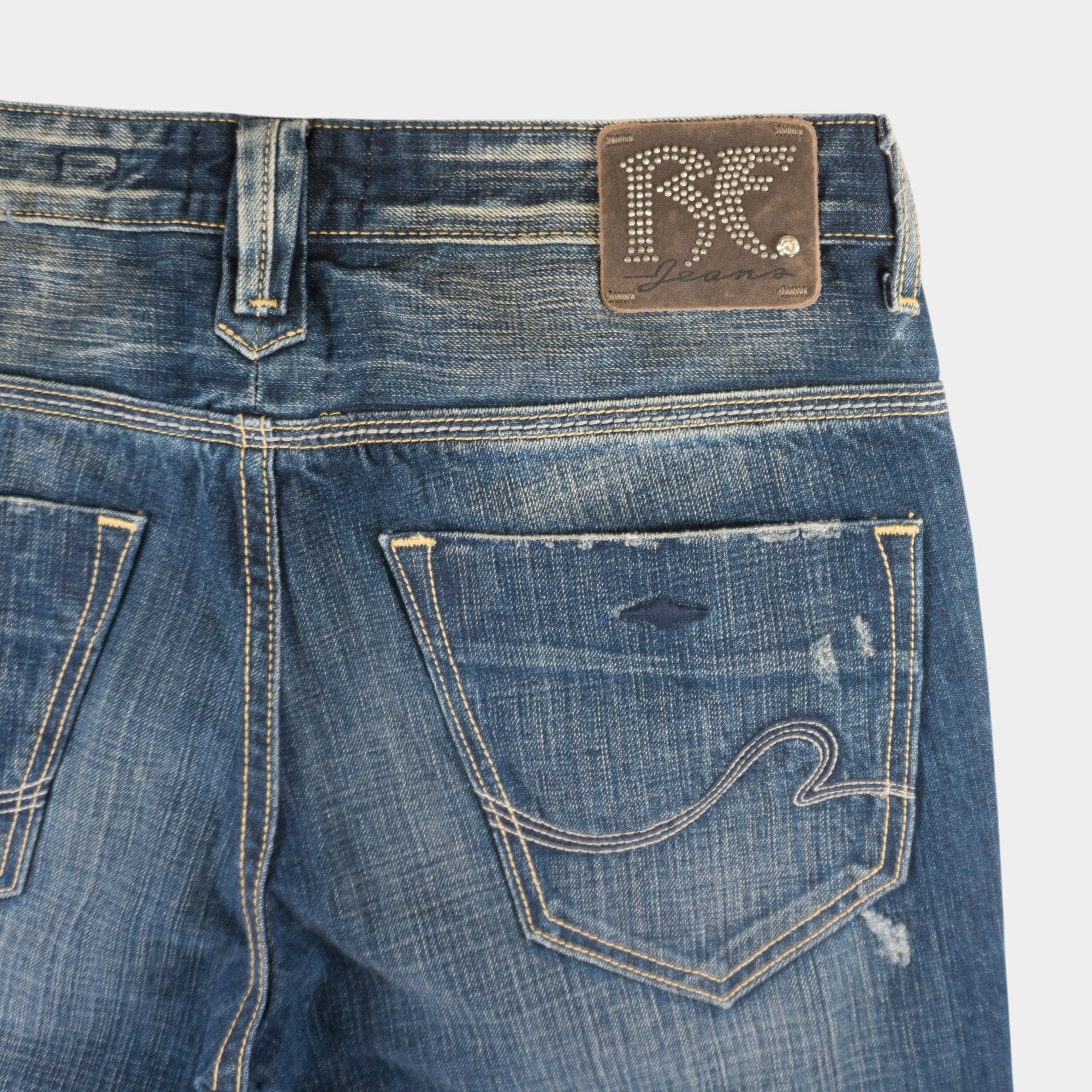 RF Jeans Y2K Сини Дънки