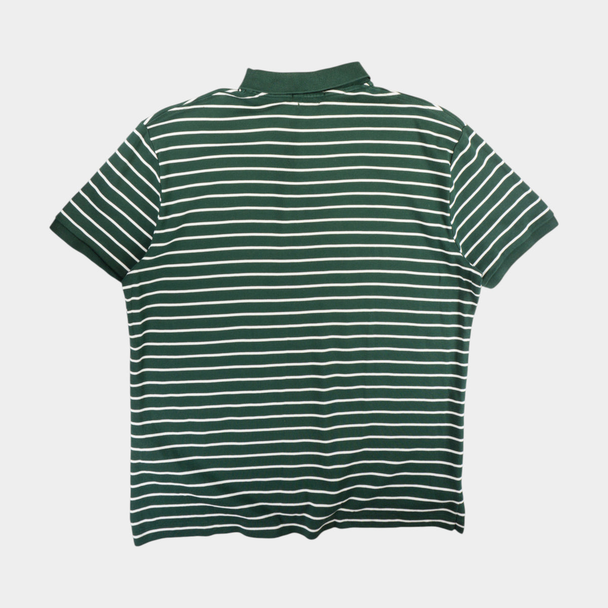 Polo Ralph Lauren Раирана Зелена Тениска с Яка