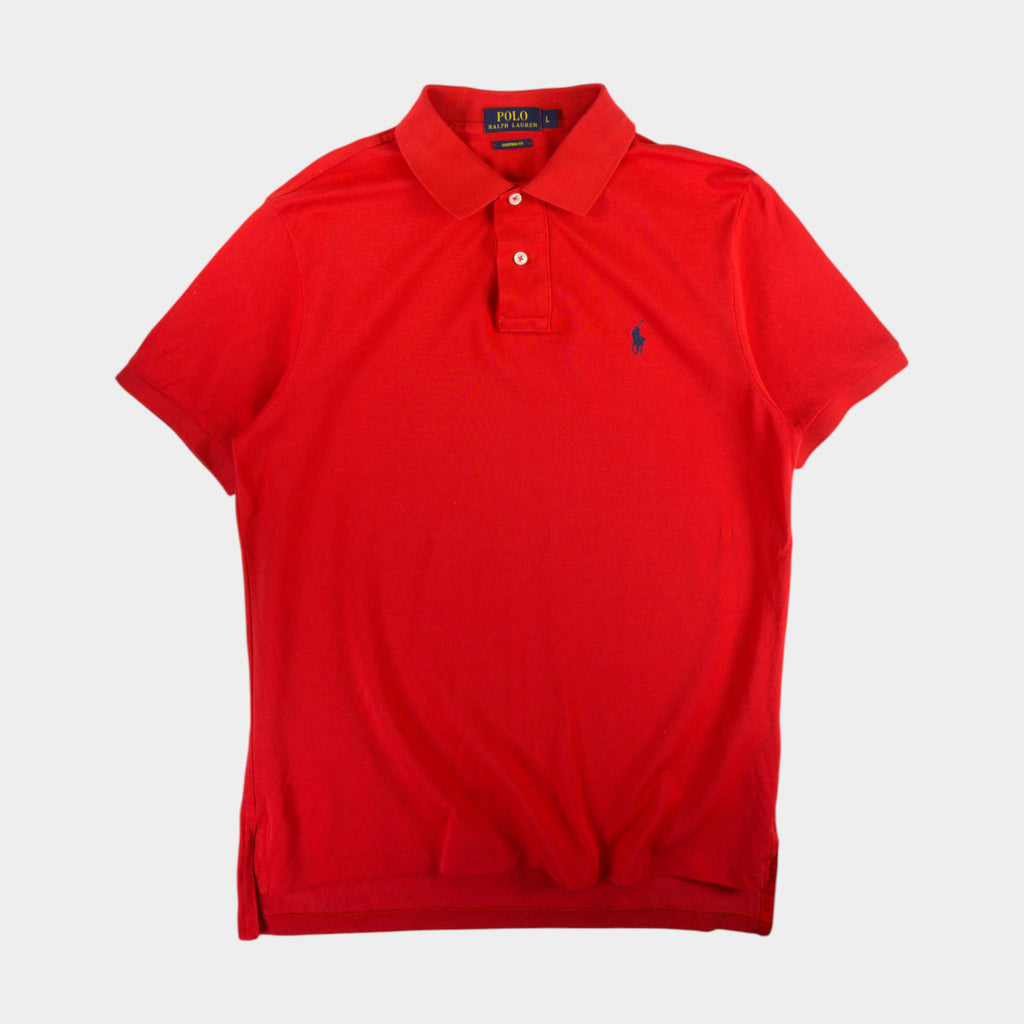 Polo Ralph Lauren Червена Тениска с Яка