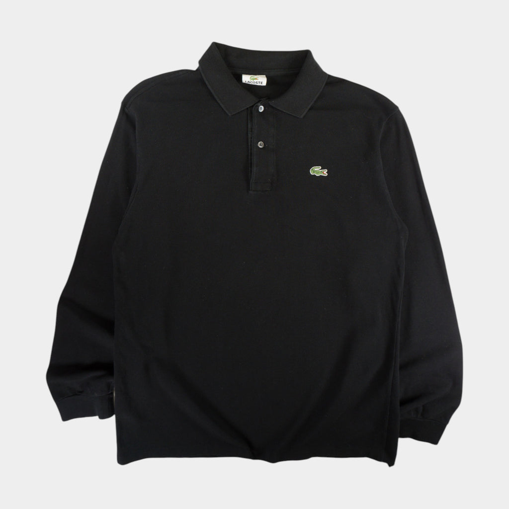 Lacoste Черна Блуза с Яка
