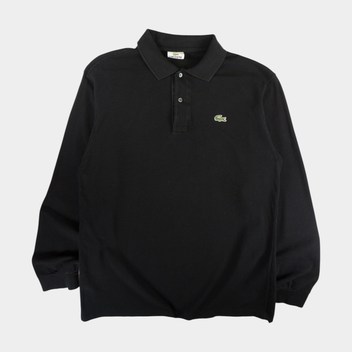 Lacoste Черна Блуза с Яка
