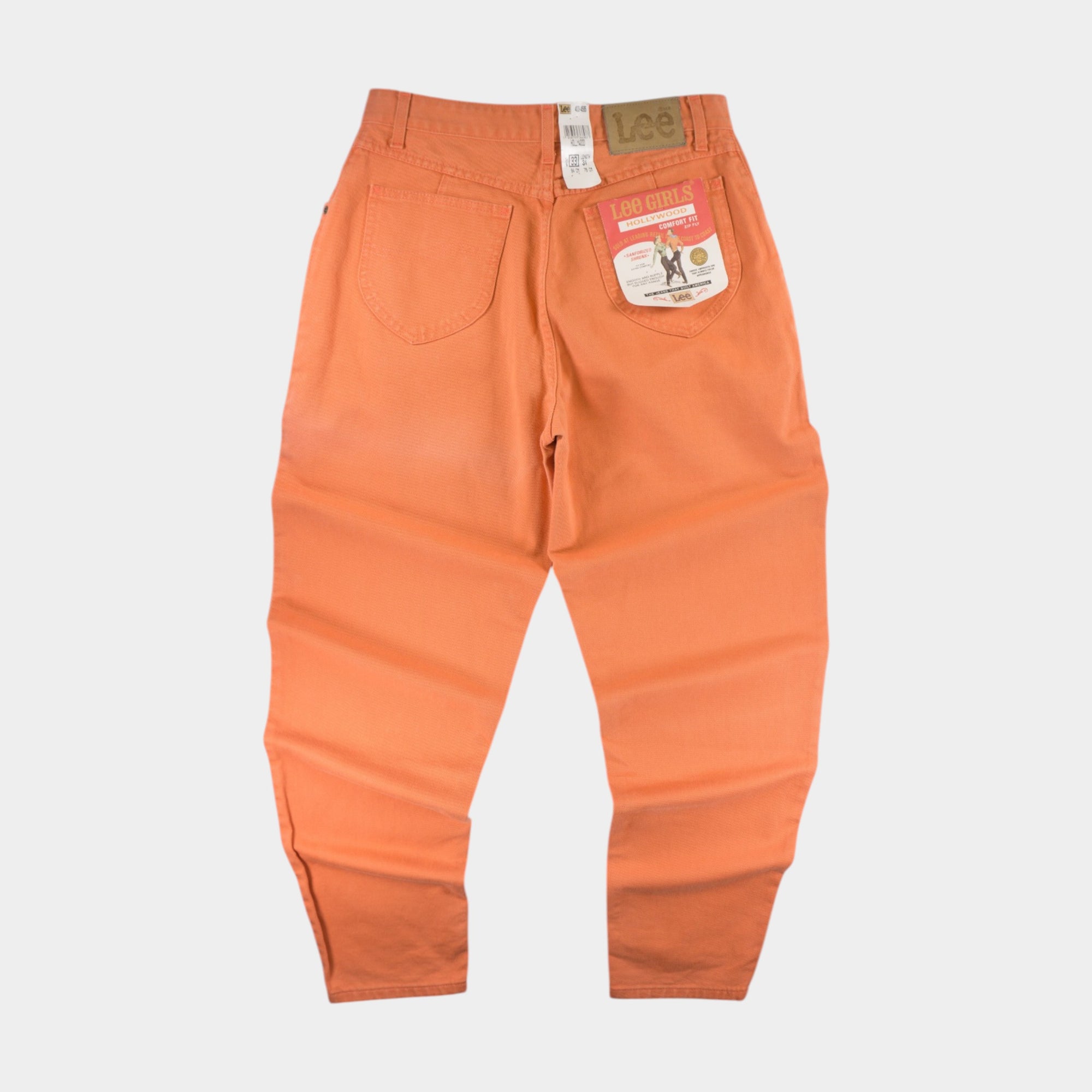 Lee Vintage Оранжеви Дънки