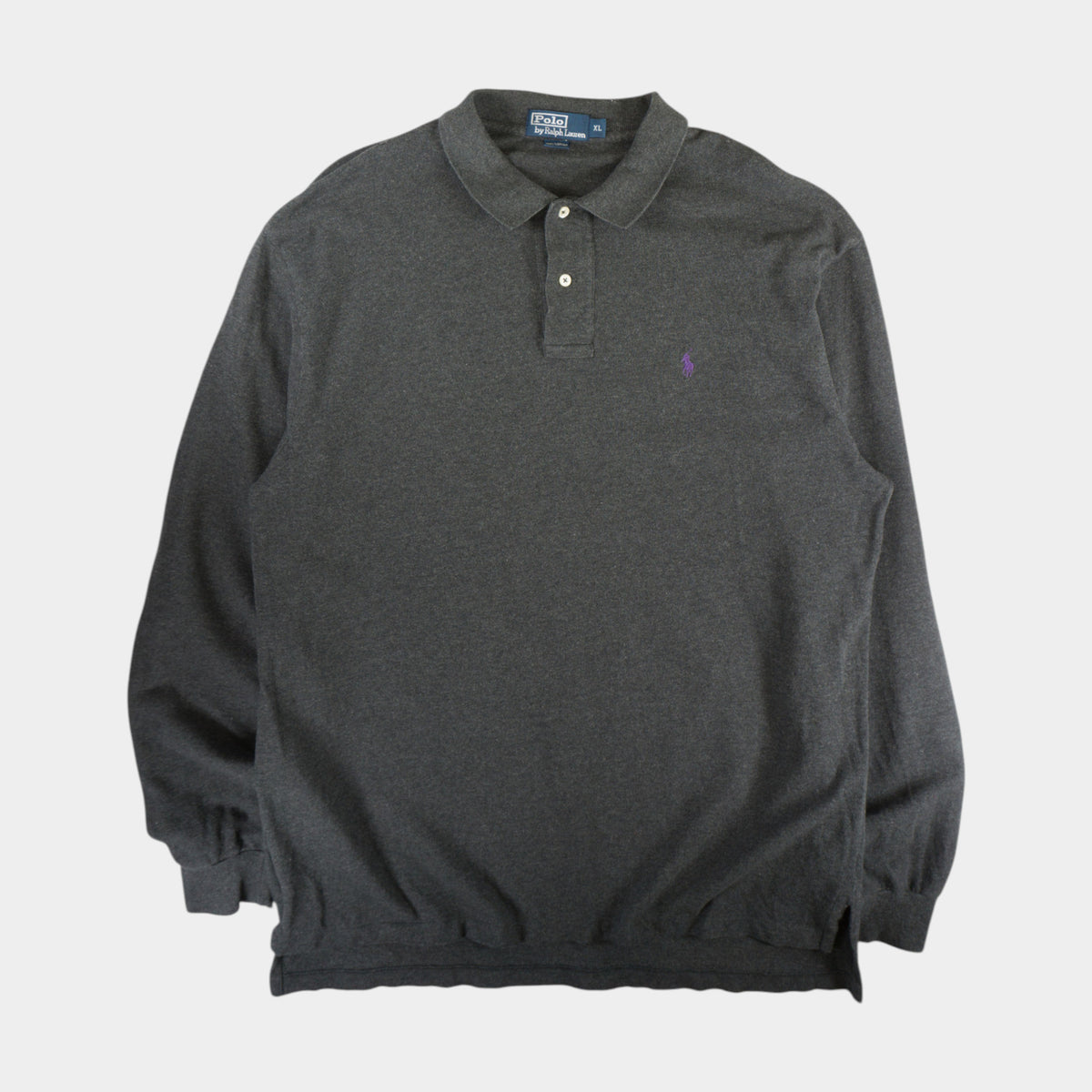 Polo Ralph Lauren Винтидж 2000-те Сива Блуза с Яка