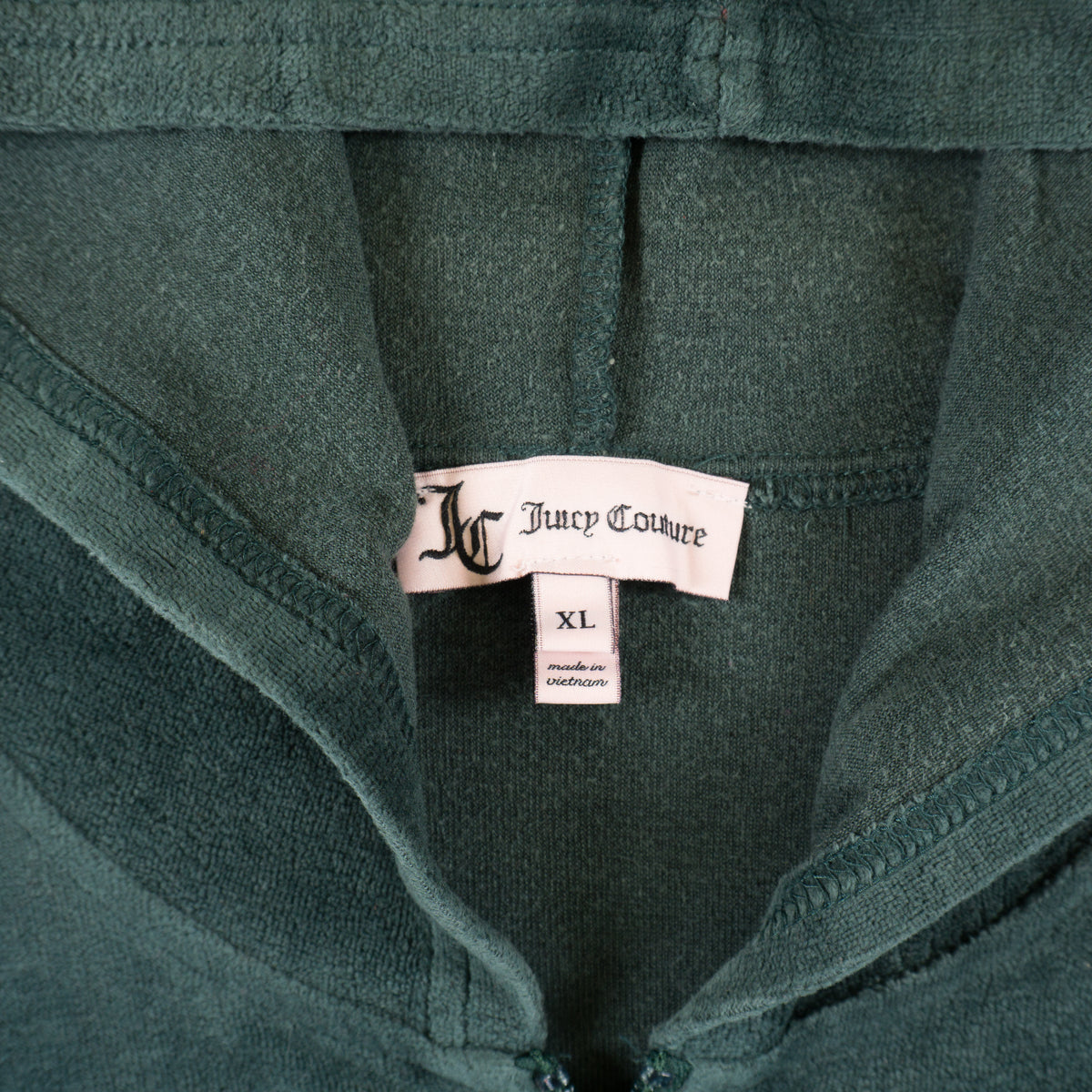 Juicy Couture Зелен Суичър с Цип