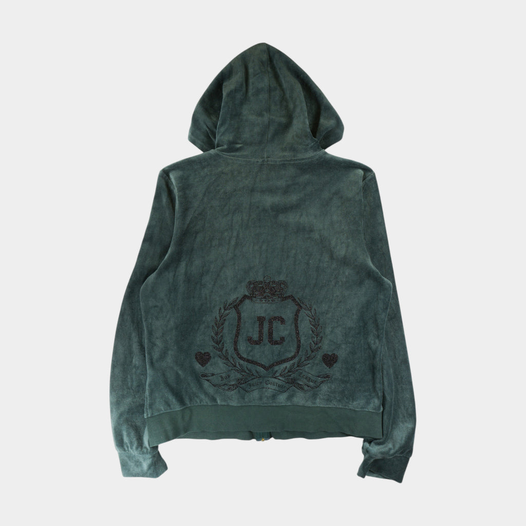Juicy Couture Зелен Суичър с Цип