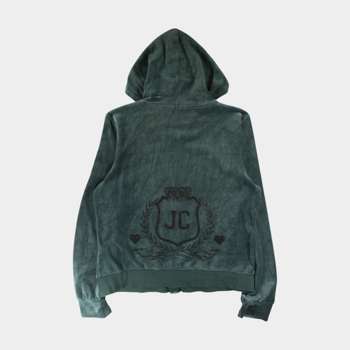 Juicy Couture Зелен Суичър с Цип