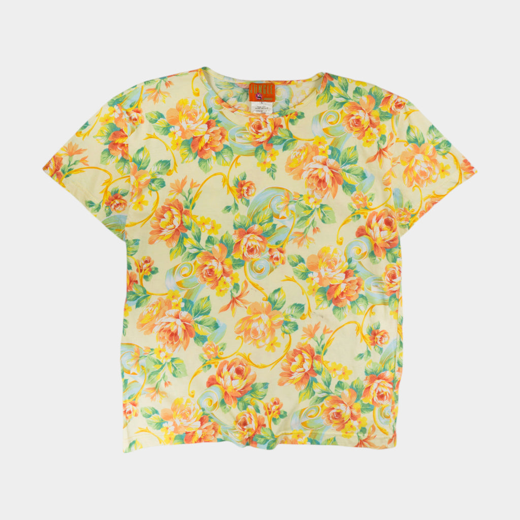 Kenzo Jungle Винтидж 80-те Флорална Тениска