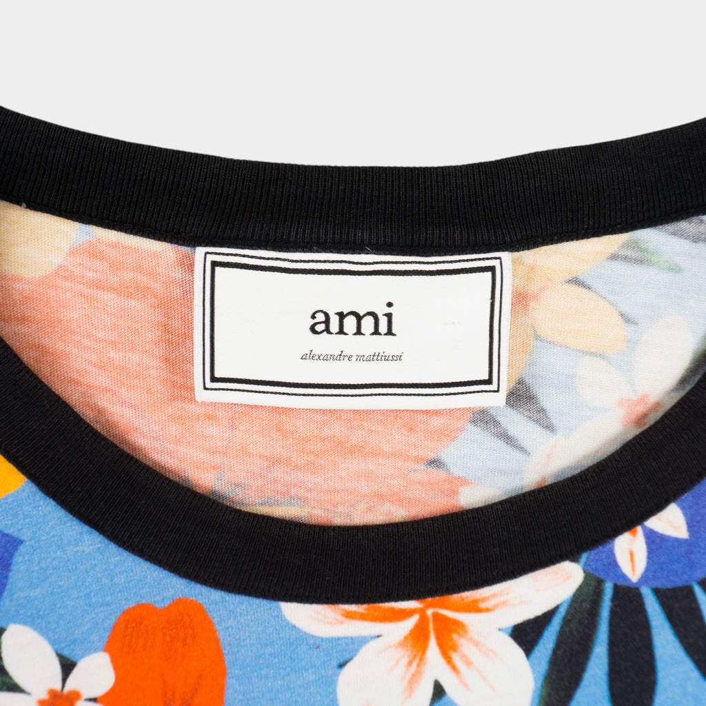 Ami Paris Флорална Тениска