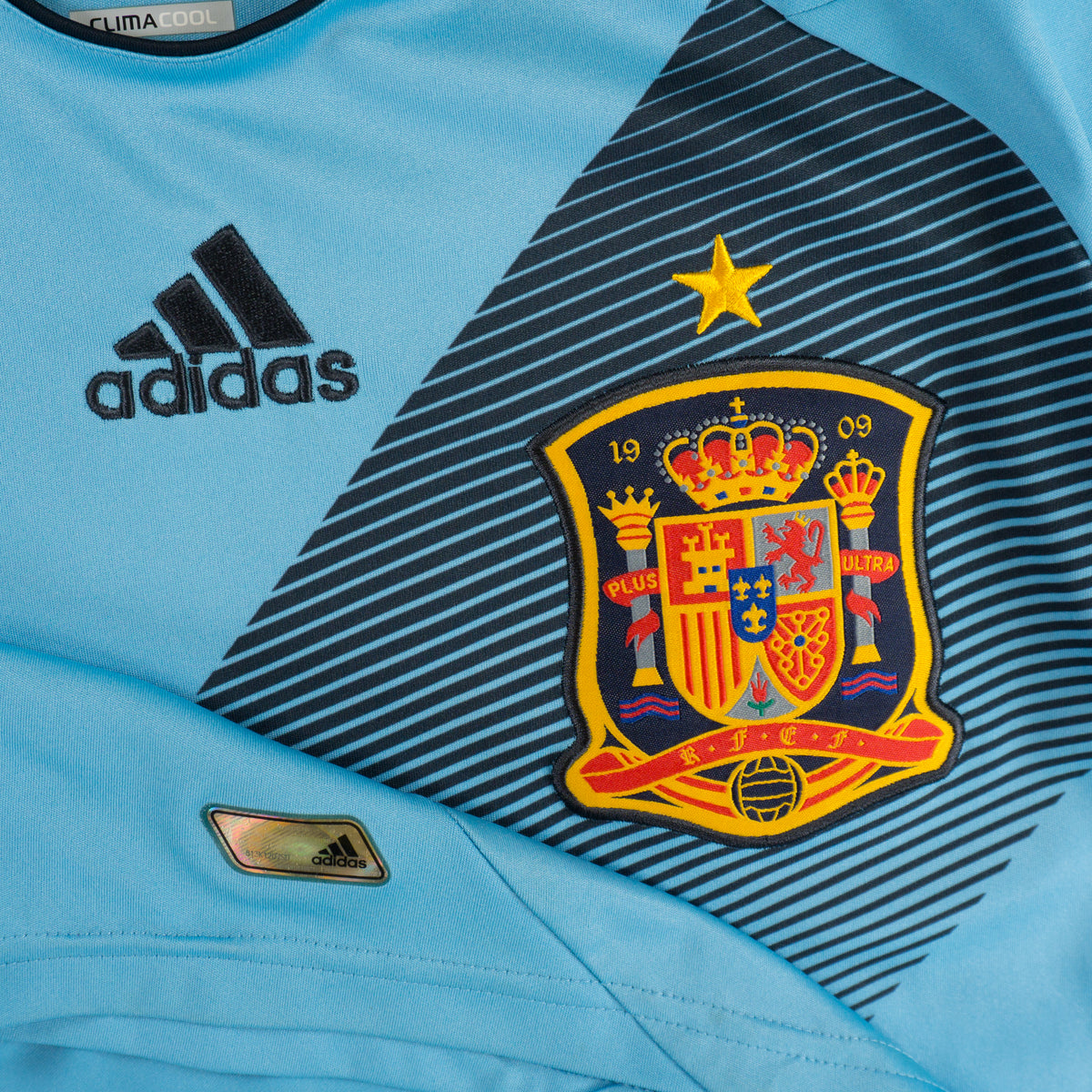 Adidas Spain 2011/12 Away Синьо Джърси
