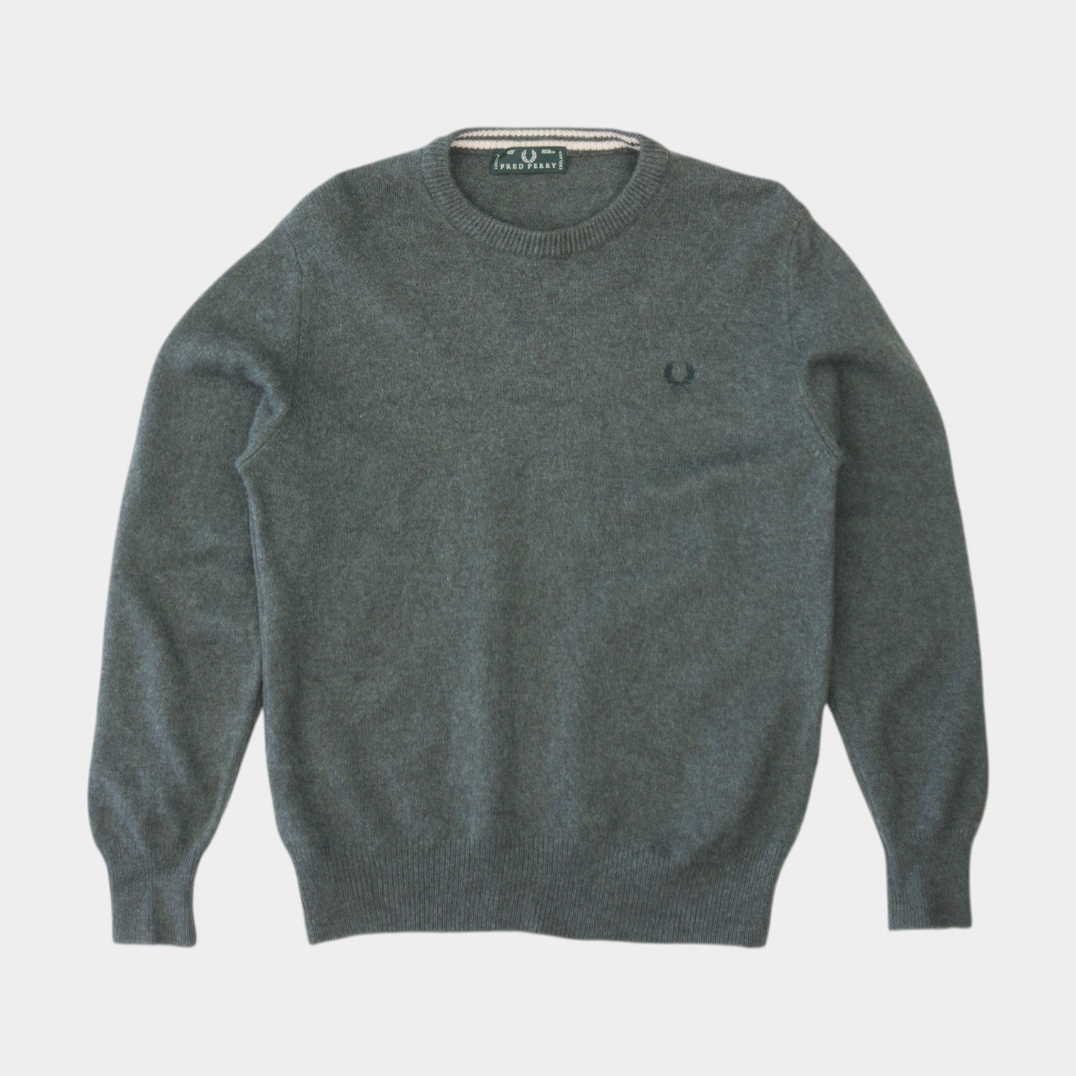 Fred Perry Vintage Вълнен Пуловер