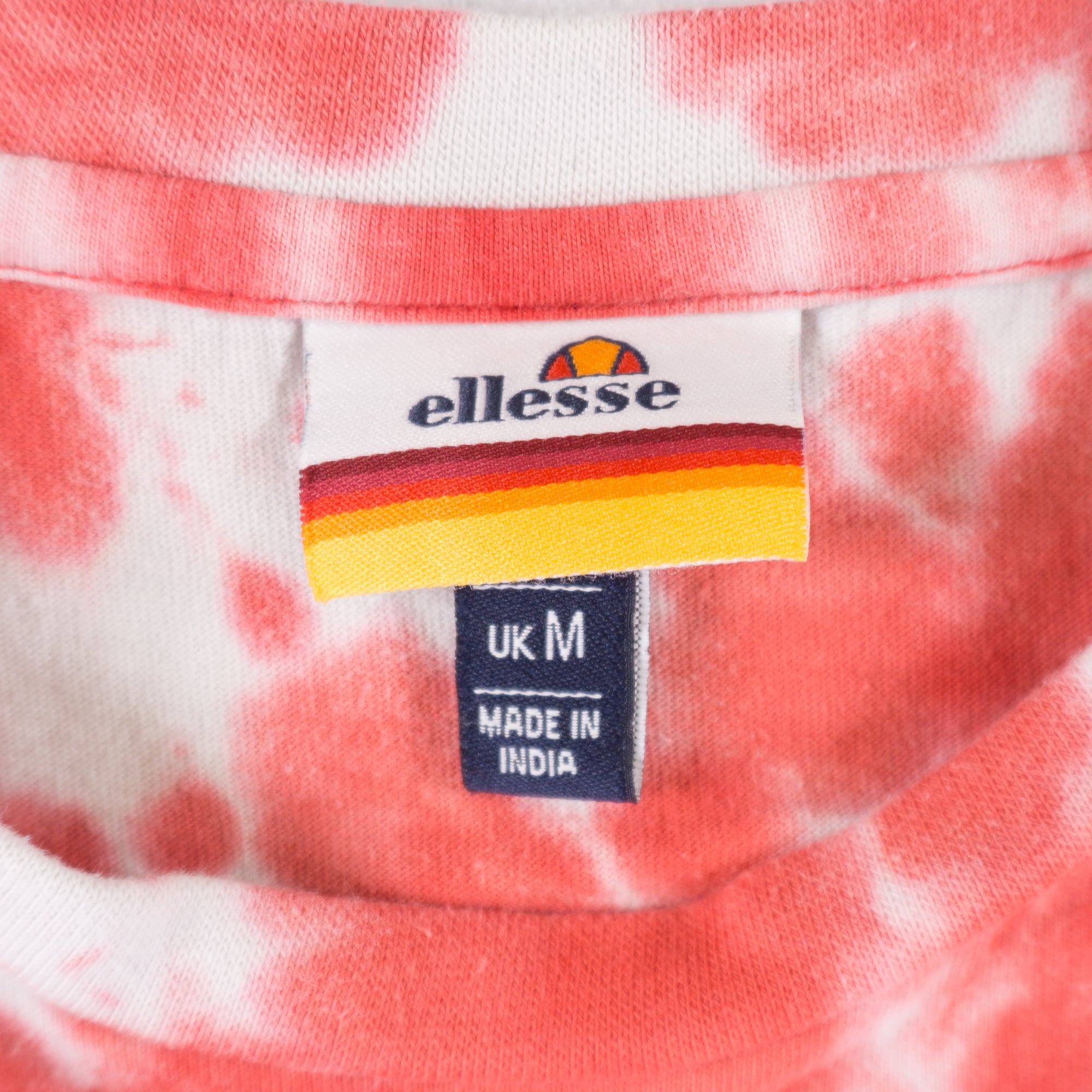 Ellesse Червена Tie-Dye Тениска