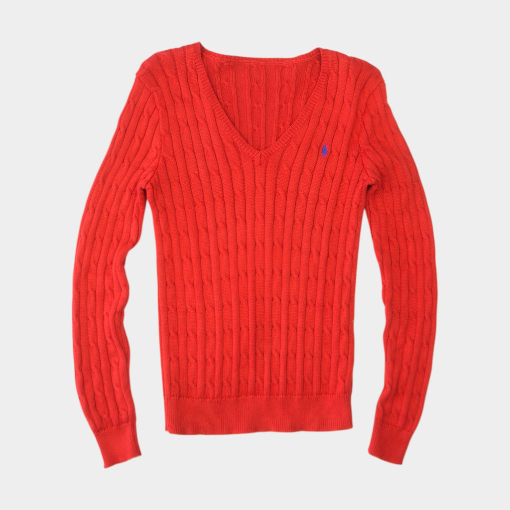 Ralph Lauren Vintage Плетен Пуловер