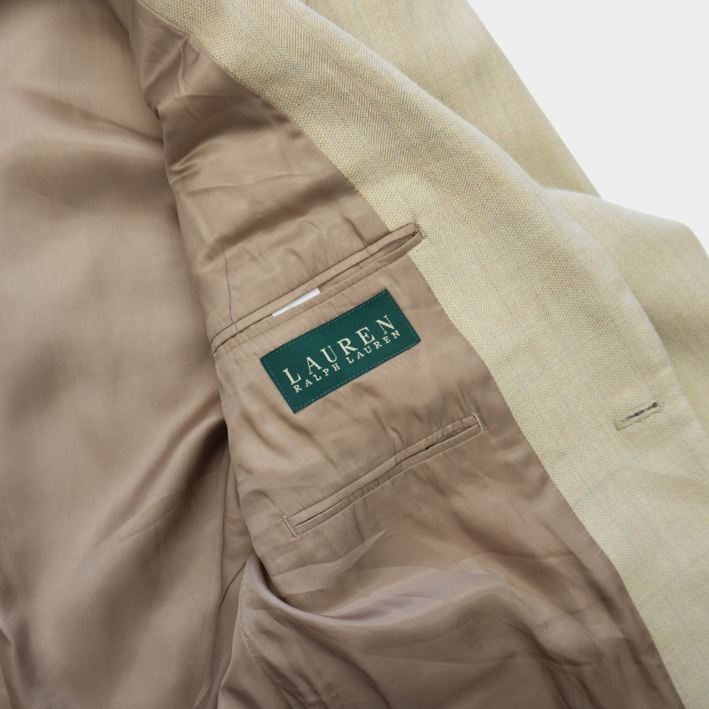 Ralph Lauren Коприна/Вълна Сако