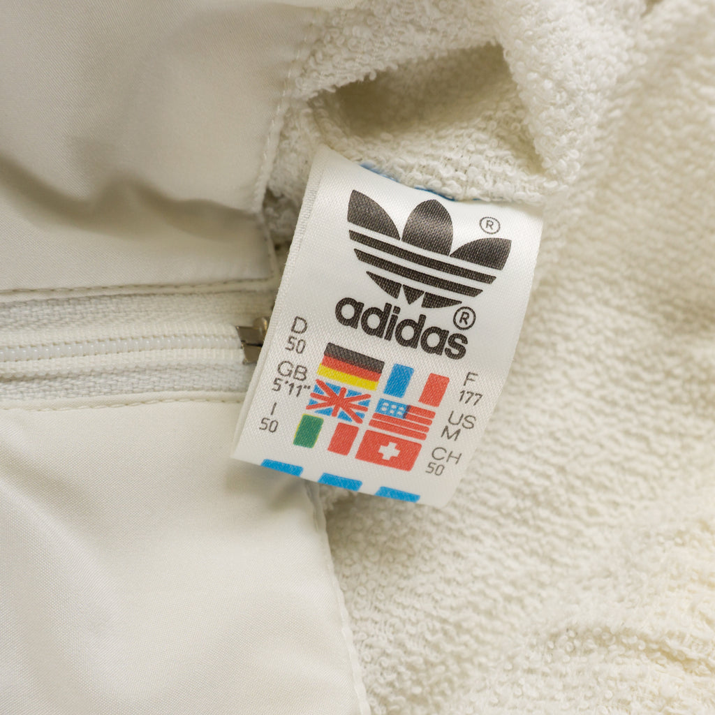 Adidas Винтидж 80-те Бяло Горнище