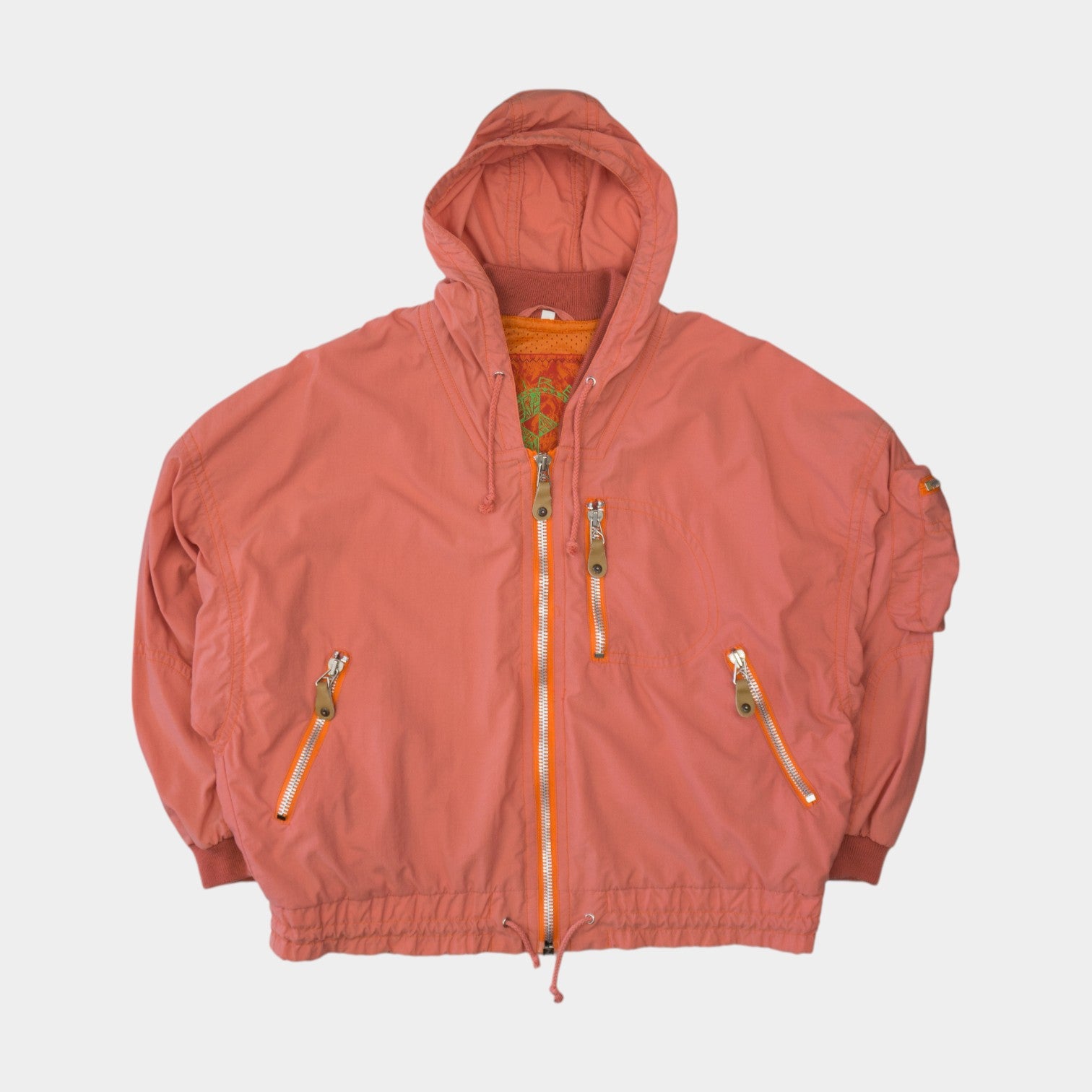 Fire And Ice Vintage Bomber Яке