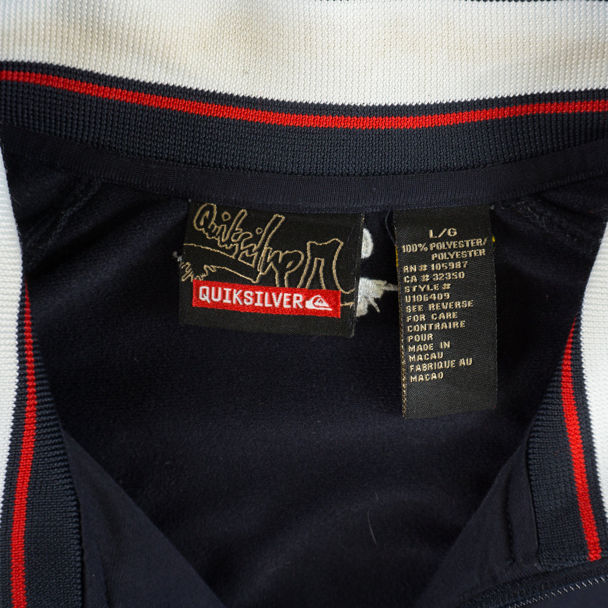 Quiksilver Винтидж 2000-те Синьо Горнище